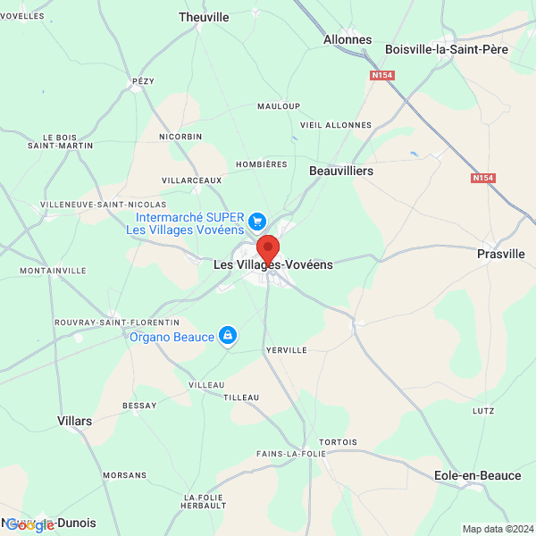 Les Villages Vovéens - Google map