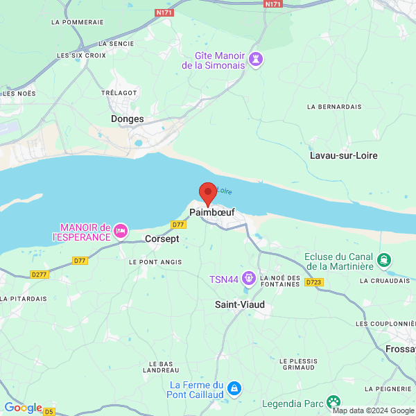 Paimboeuf - Google map