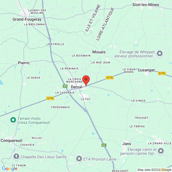 Derval - Google map