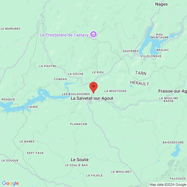 La Salvetat-sur-Agout - Google map