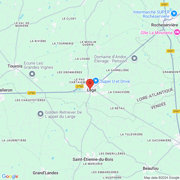 Legé - Google map