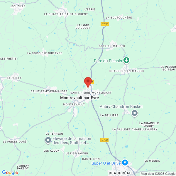 Montrevault-sur-Èvre - Google map