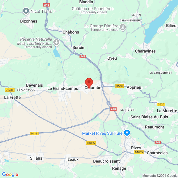 Colombe - Google map