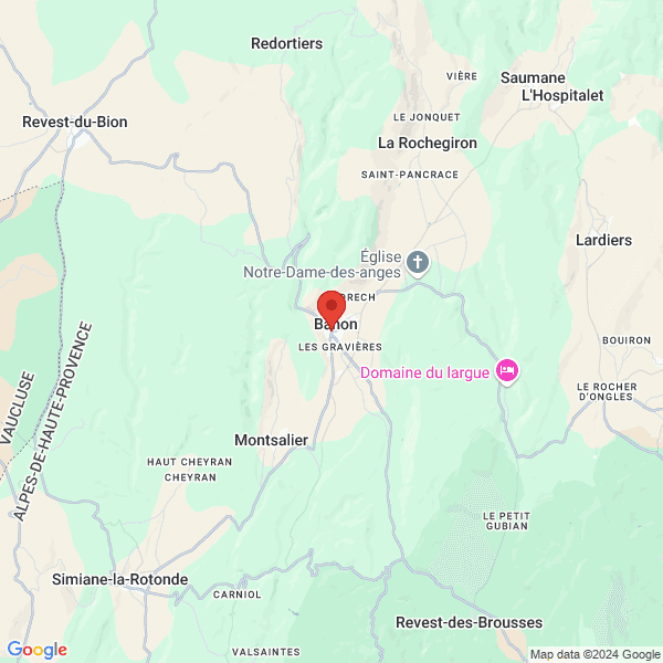 Banon - Google map
