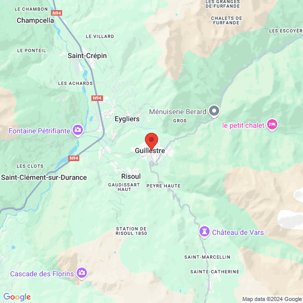 Guillestre - Google map