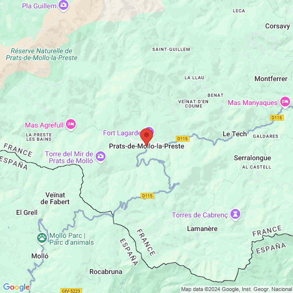 Prats-de-Mollo-la-Preste - Google map