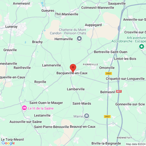 Bacqueville-en-Caux - Google map