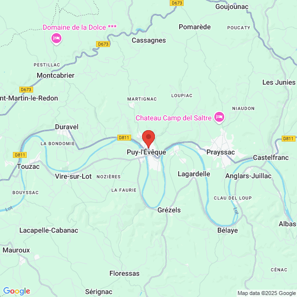Puy-l'Évêque - Google map
