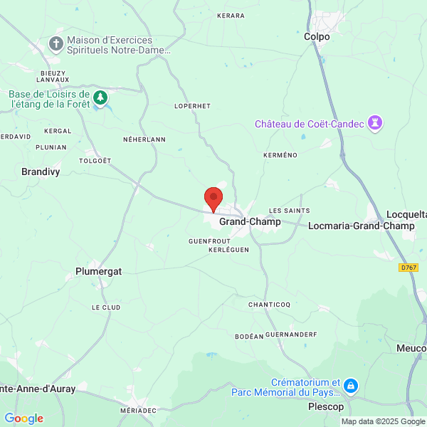 Grand-Champ - Google map