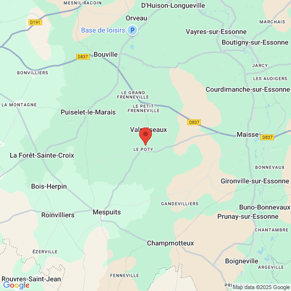 Valpuiseaux - Google map