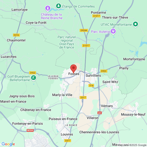 Fosses - Google map
