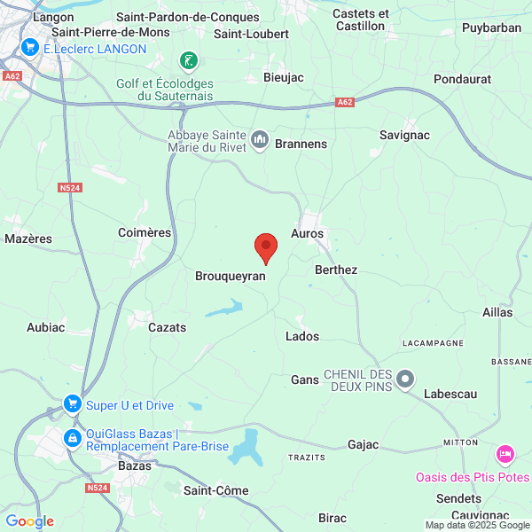 Brouqueyran - Google map