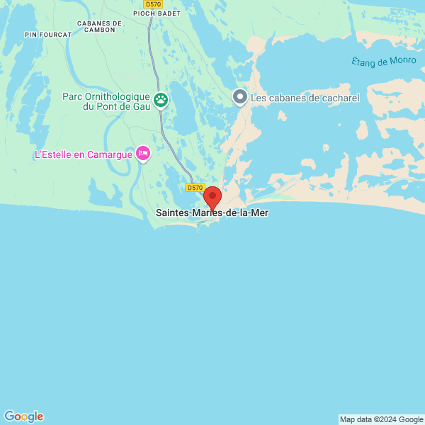 Saintes-Maries-de-la-Mer - Google map